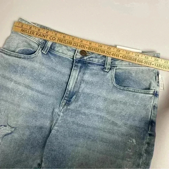 Maurice’s High Rise Vintage Jeggings Distressed Size 14 - Picture 7 of 8